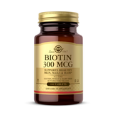 Solgar, Biotin, 300 Mcg, 100 Tablets